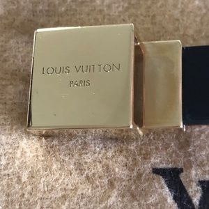 Louis Vuitton Ceinture ladies black belt
